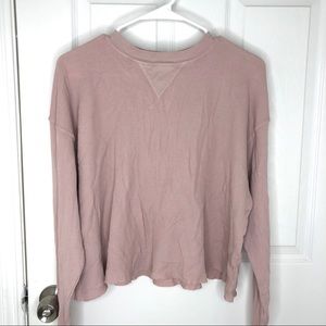 BNWOT Brandy Melville Pink Laila Thermal Top
